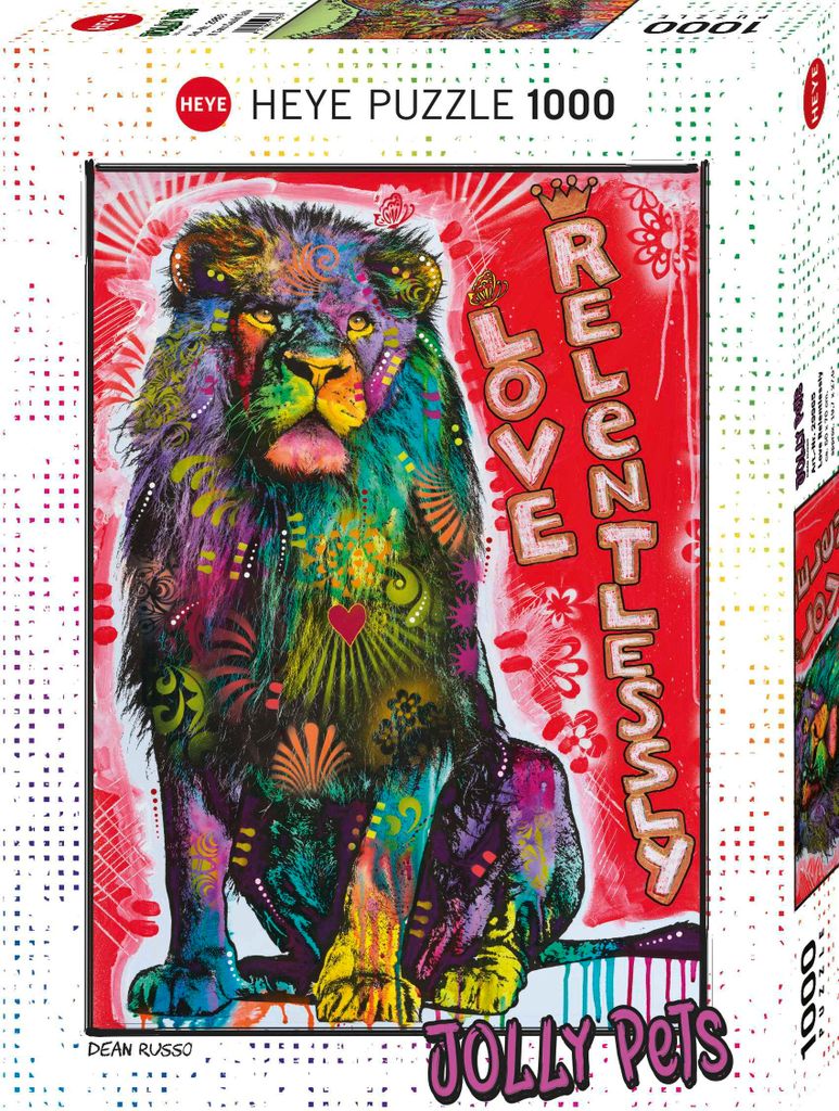 HEYE Puzzle Jolly Pets: Unermü dliche Liebe 1000 Teile
