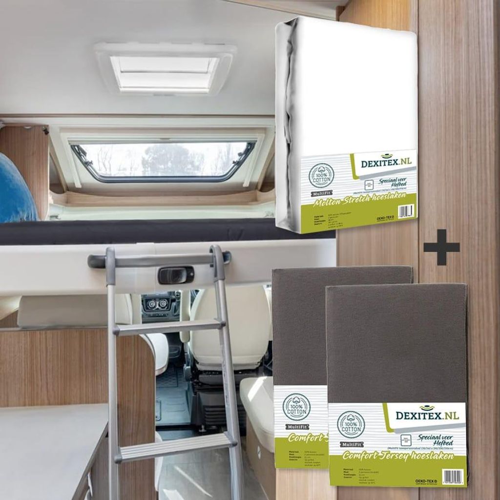 Dexitex Textilpaket Hebebett – Molton Matratzenschoner + 2 Produktbild 