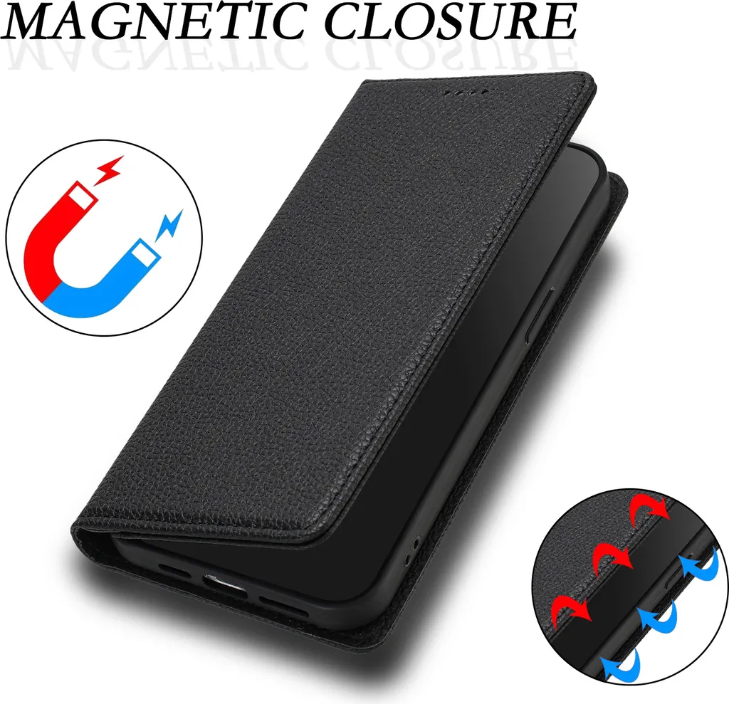 Cover Anti-Shock OnePlus Nord CE4 Lite - Protezione in TPU e Pelle PU - 4