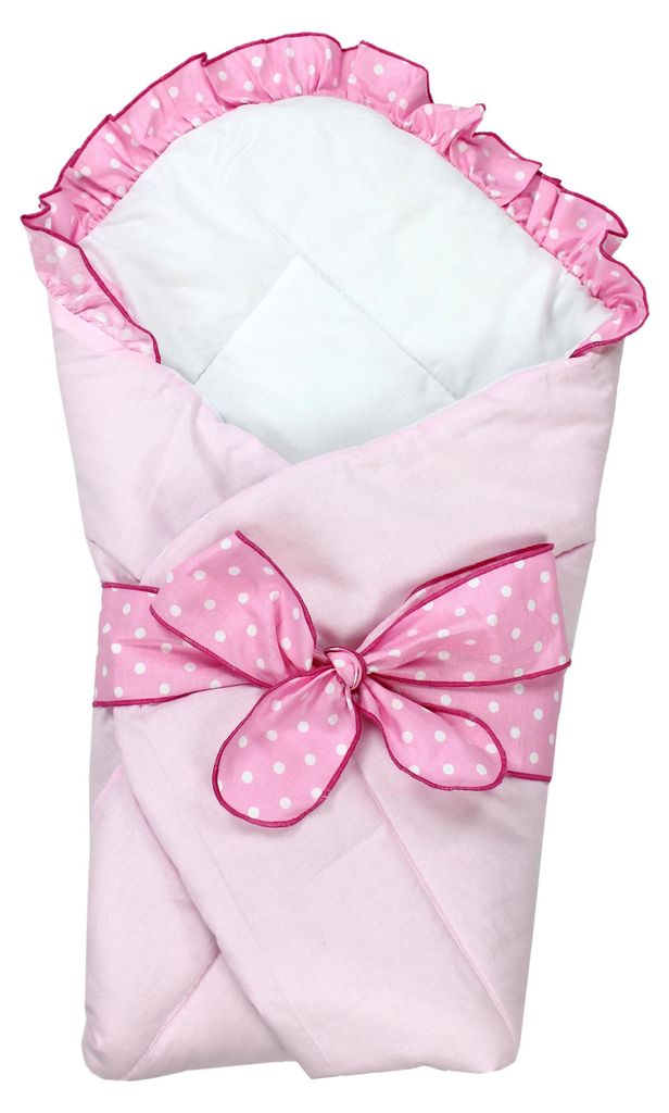 TupTam Unisex Baby Einschlagdecke mit Schleife, Farbe: Produktbild 