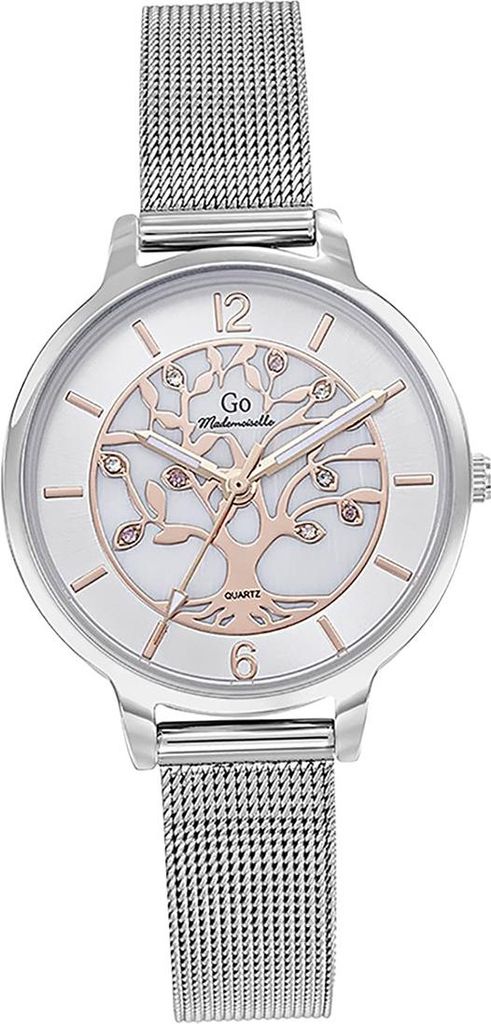 Girl Only Edelstahl Damen Uhr Analog Quarzuhr Armband silber Mademoiselle D2UGO695572