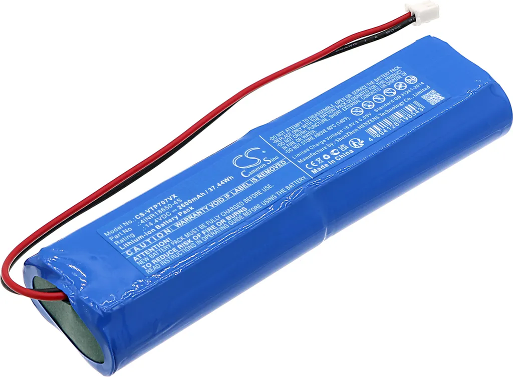 Batterie de Rechange Lithium pour Villalin TP-AVC707 et 4INR18650-4S