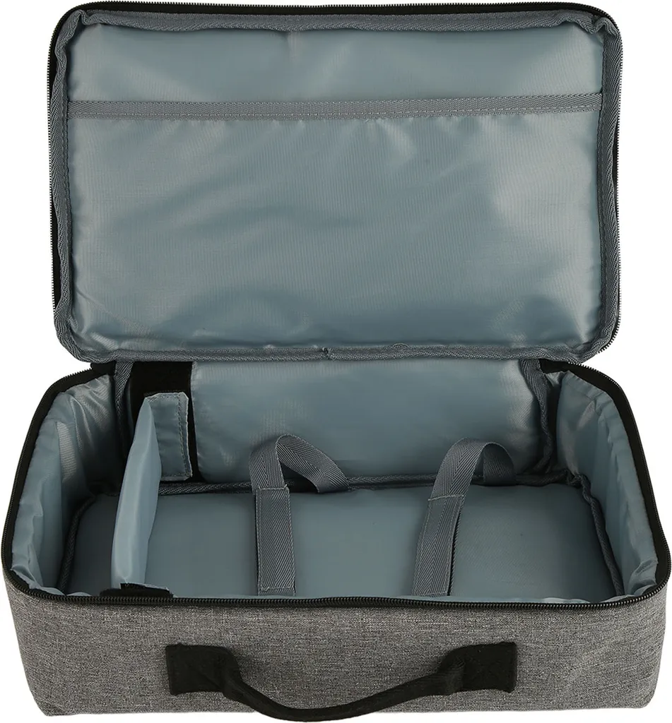 Custodia per Videoproiettore Portatile in Nylon Grigio | Antiurto