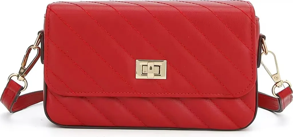 Sac banane rouge antivol et compact : fini les poches pleines et lourdes