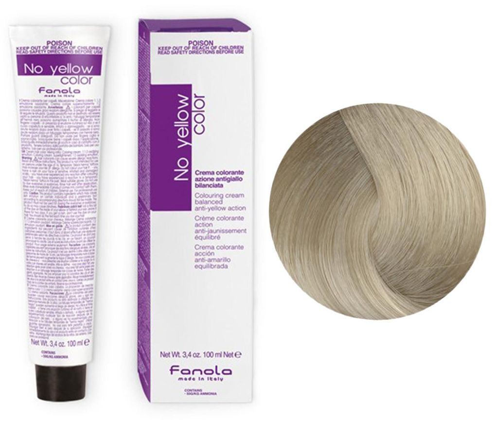 Fanola No Yellow Color Colouring Cream Professionelle Produktbild 