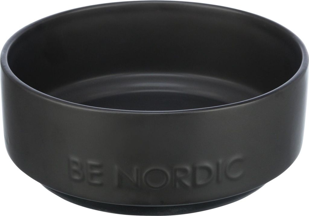 TRIXIE BE NORDIC Keramiknapf - schwarz - 1,2 l/ø 18 cm Produktbild 