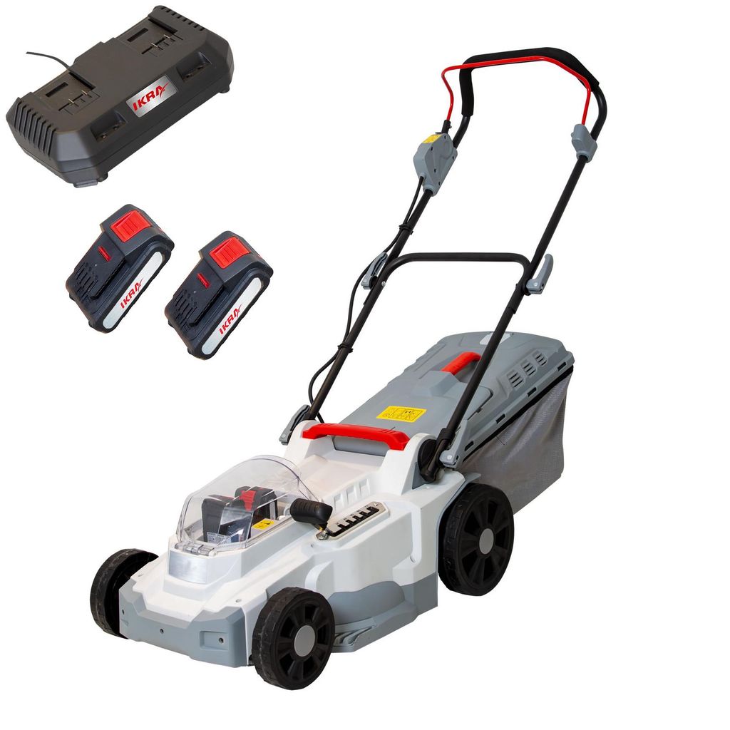 IKRA Akku Rasenmäher ICM 2/2037 | 2x20V | 37 cm Produktbild 
