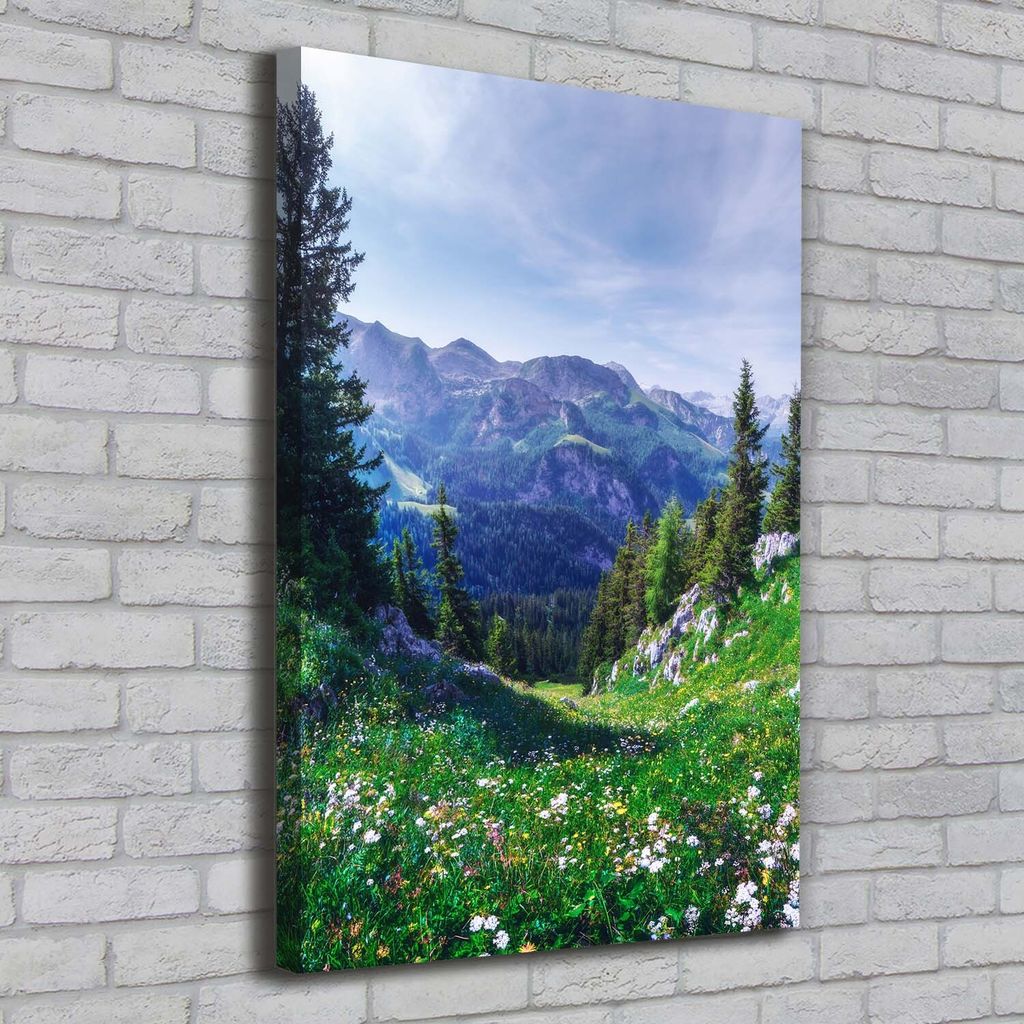 Tulup Leinwandbild - 70x100cm - Wandkunst - Drucke auf Leinwand - Leinwanddruck - Wohnzimmer Wanddekoration XXL - Wohnung Deko Kunstdrucke - Land...