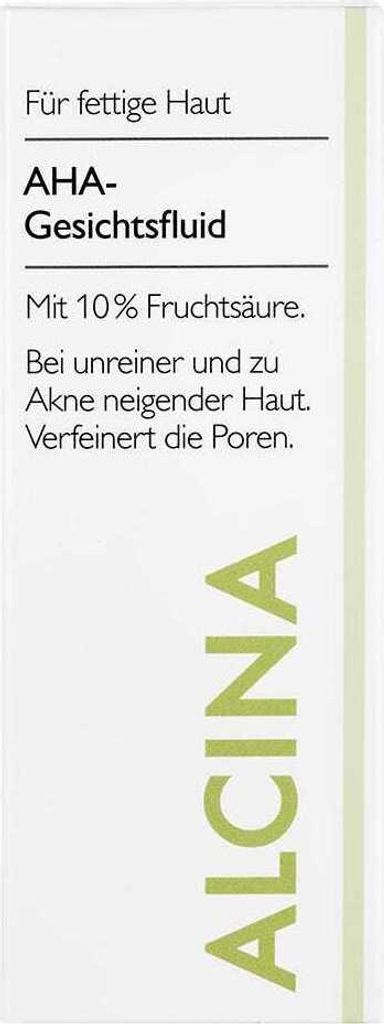 Alcina F/M AHA Face Fluid 10% 50ml Produktbild 5