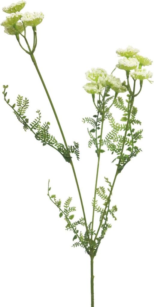 artplants.de Kunstblumen Zweig Schafgarbe YISUAN, weiß, 50 cm - Künstliche Blume