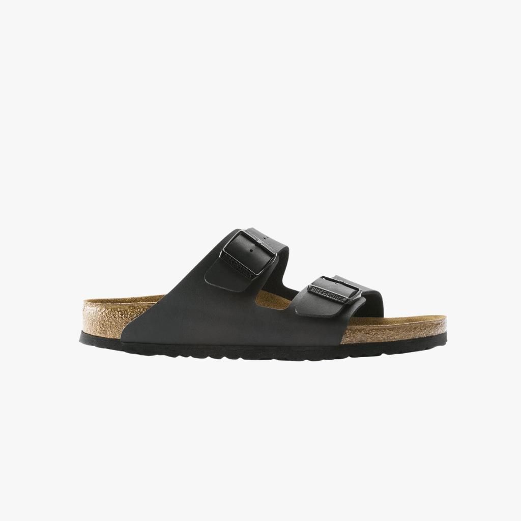 Birkenstock Arizona Birko Flor Schmale Sandalen Schwarz EU Produktbild 