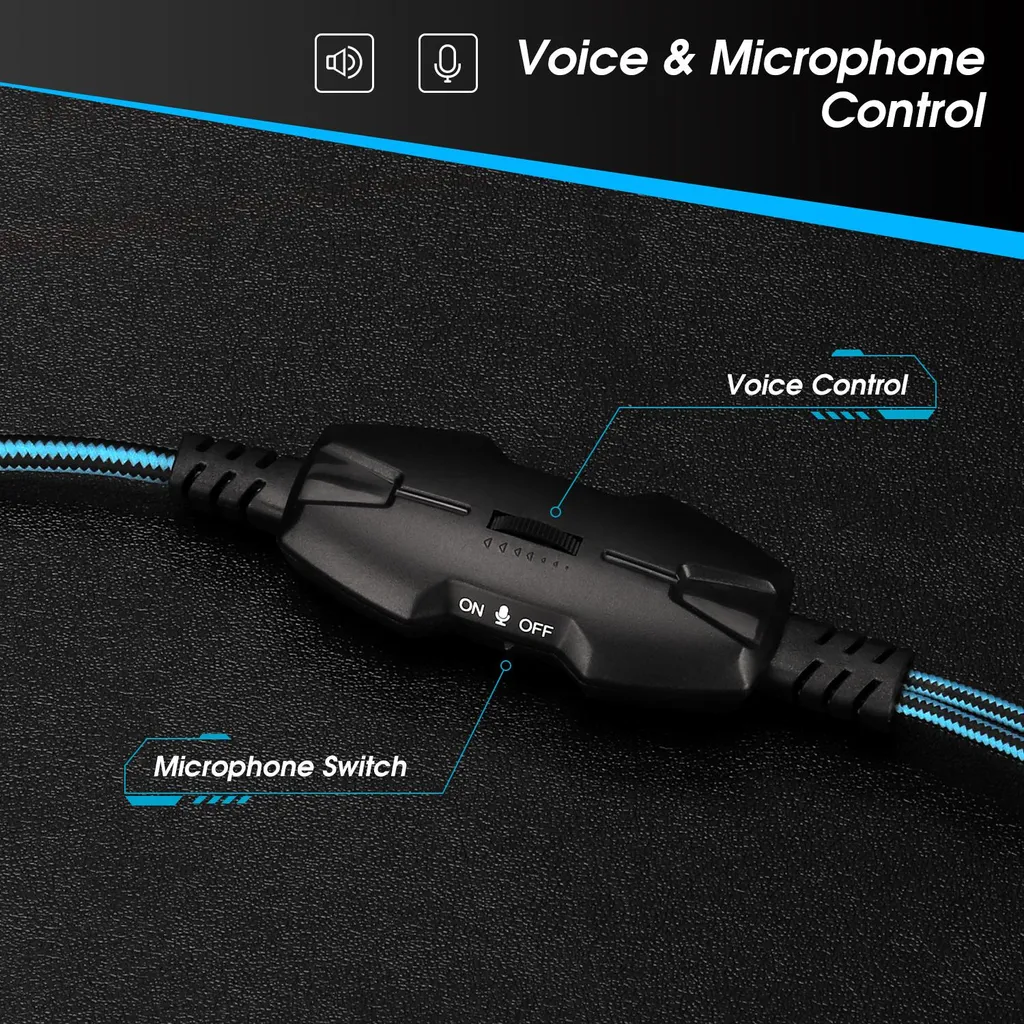 Casque de Jeu USB pour PS5 et PC idéal pour le Streaming et Multijoueur