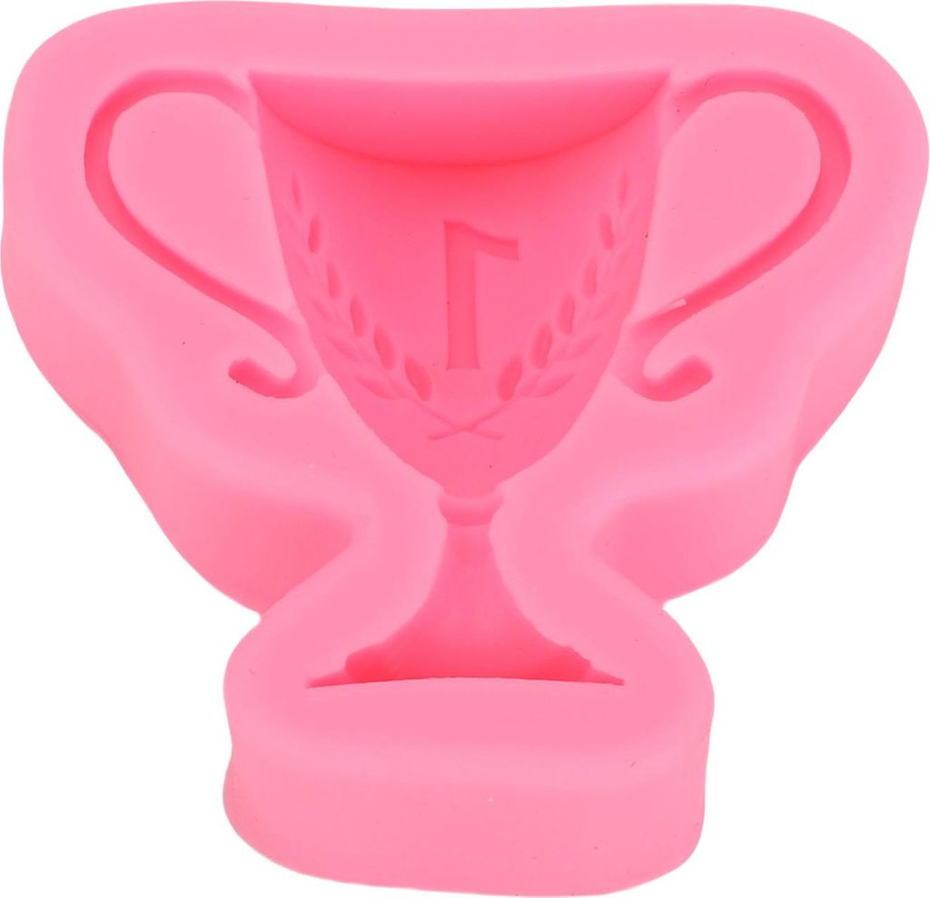 Silikon-Fondantform, Trophäenform, Schokoladenform für Kuchendekoration, Cupcake-Topper, Heimbacken