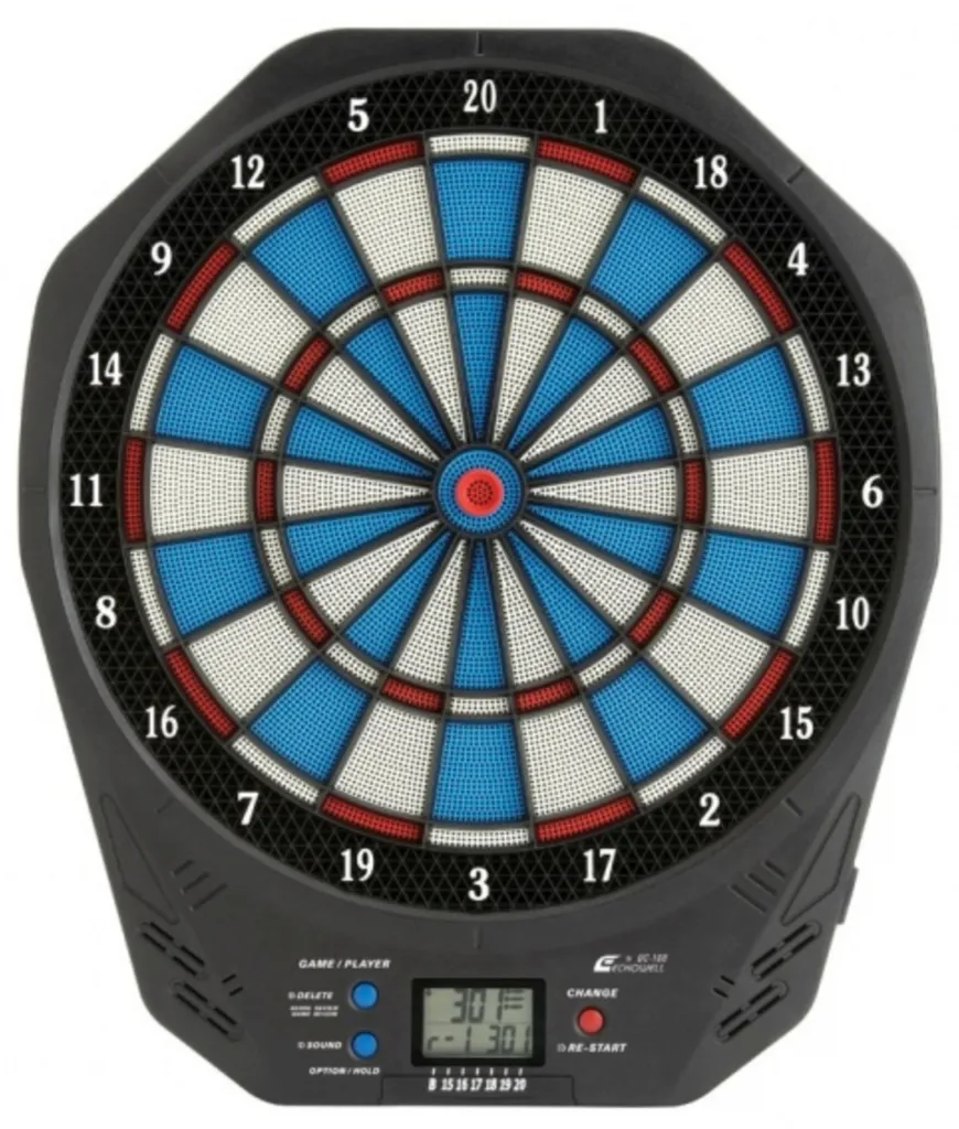 Jeu de fléchettes électronique Echowell DC100 pour 8 joueurs max