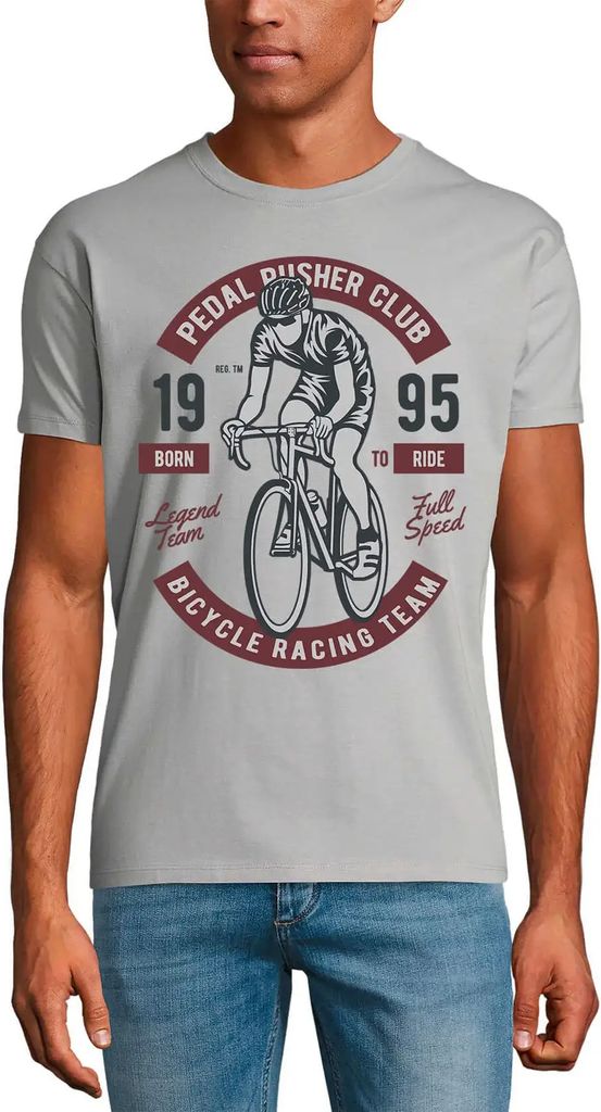 Herren Grafik T-Shirt Radrennverein seit 1995 - Pedal Pusher – Bicycle Racing Club Since 1995 - Pedal Pusher – Geschenk 29. Geburtstag Jahresta...