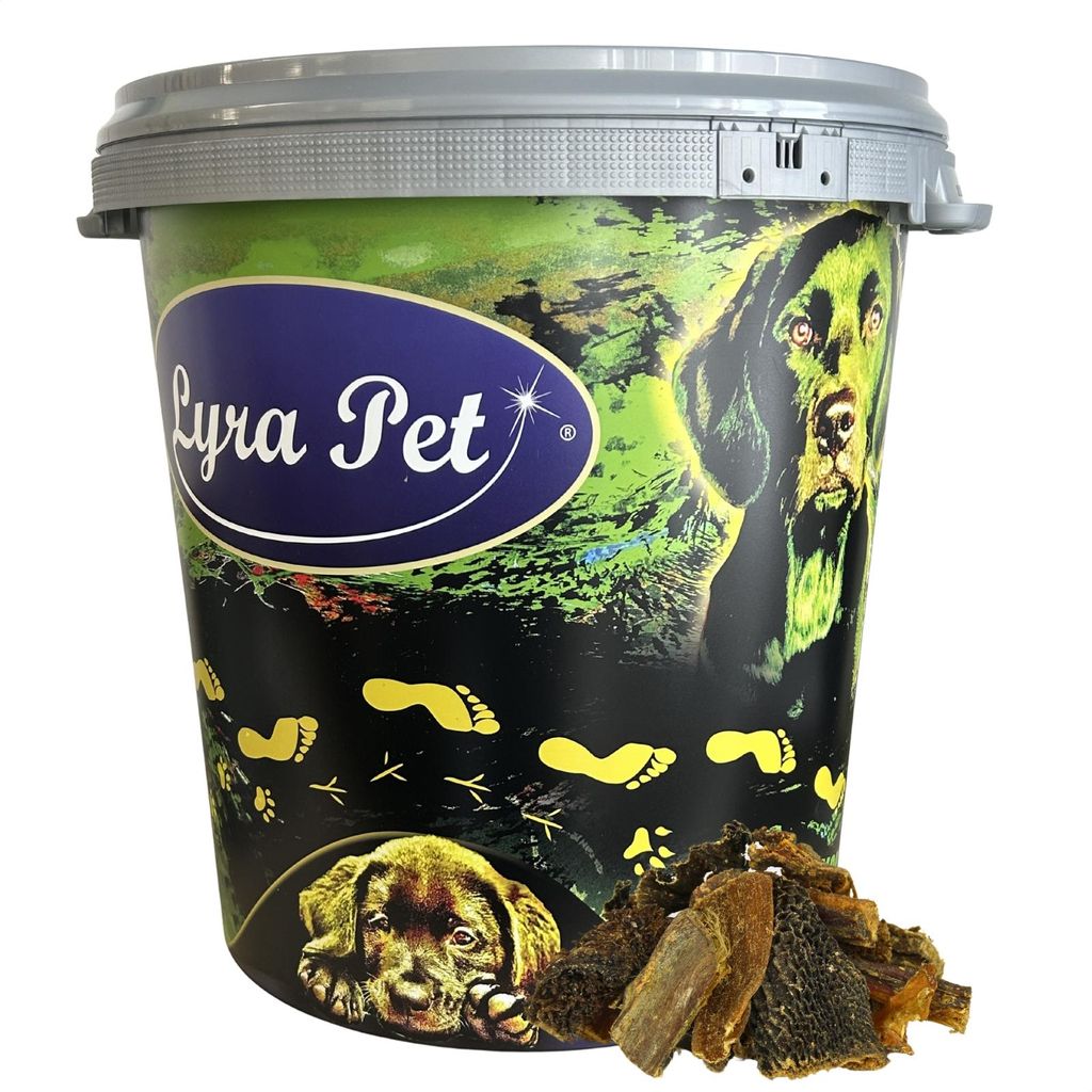 5 kg Lyra Pet® Rinderpansen klein in 30 L LTonne Produktbild 