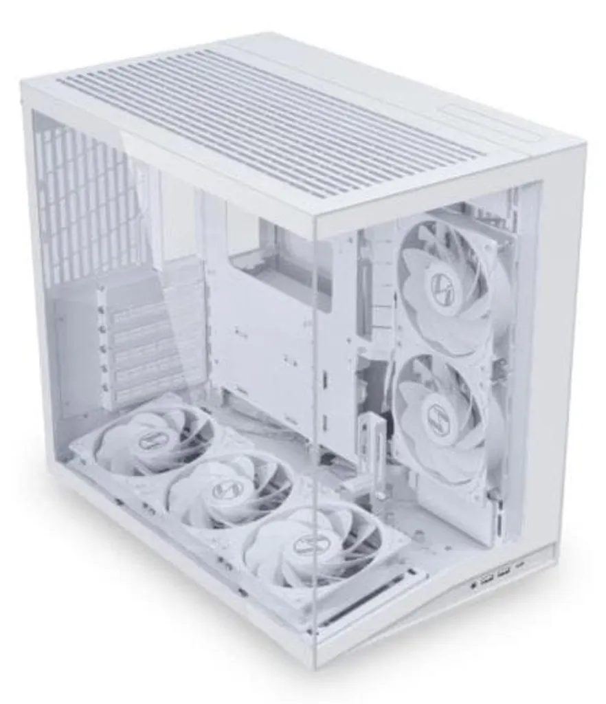 Lian Li O11 Dynamic Mini V2 Flow : Boîtier PC Blanc contre la Surchauffe - 4