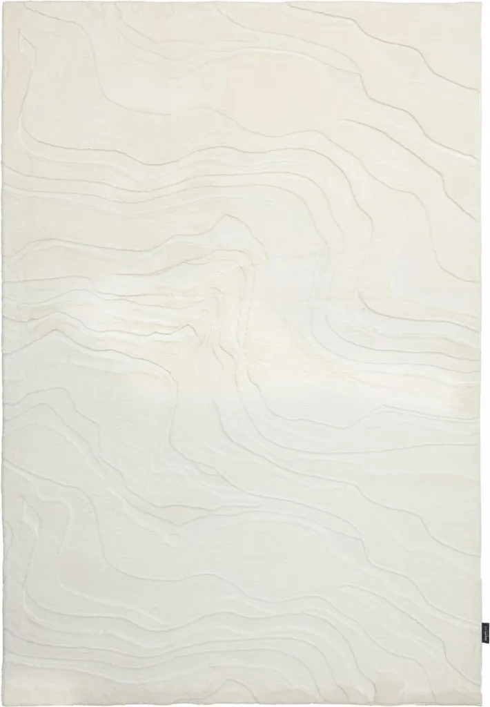 Tapis Interstellar 500 White 160 x 230 cm - Design Moderne Blanc Épuré