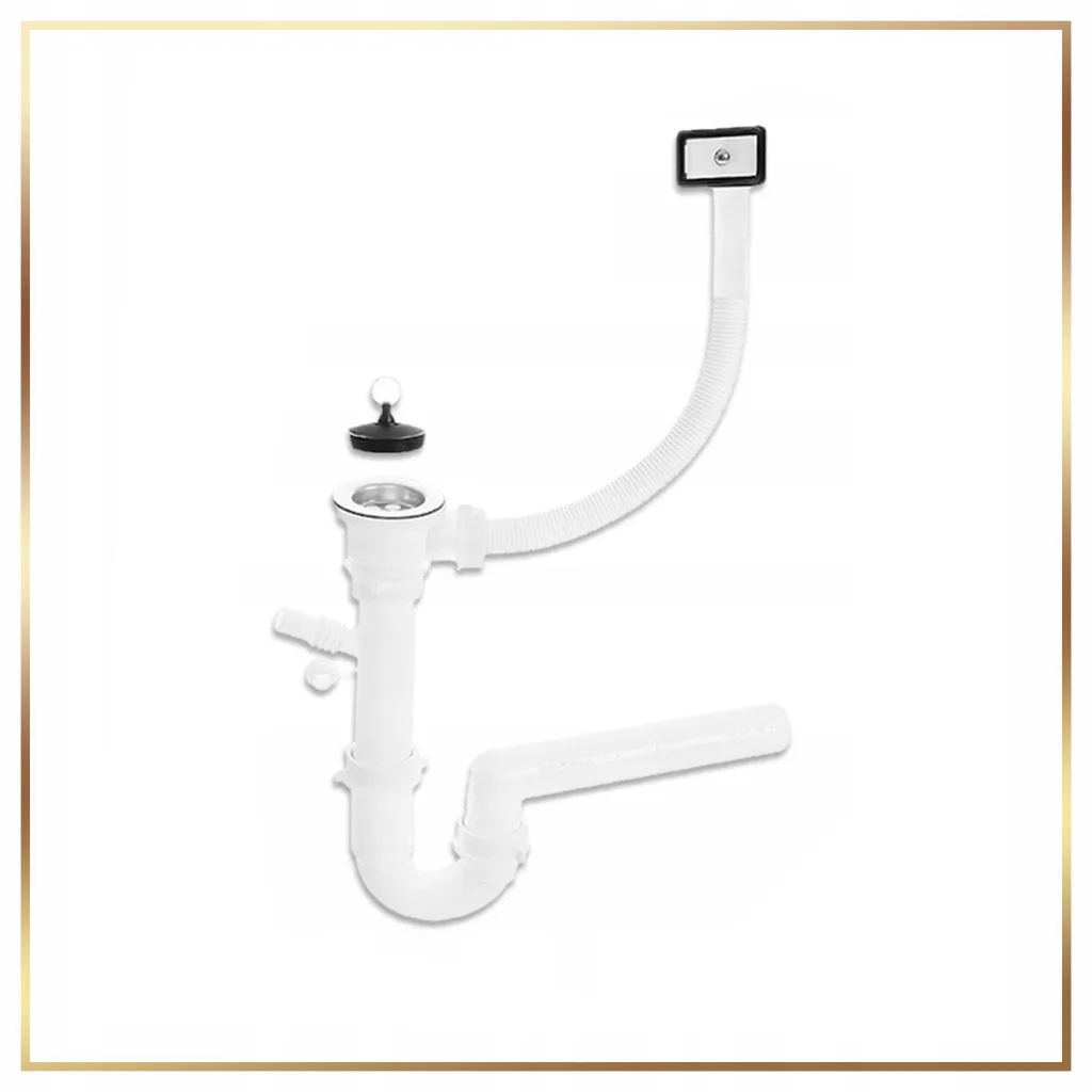 Stamar Ensemble Cuisine Sonoma 50 cm avec Évier et Robinet Flexible - 9