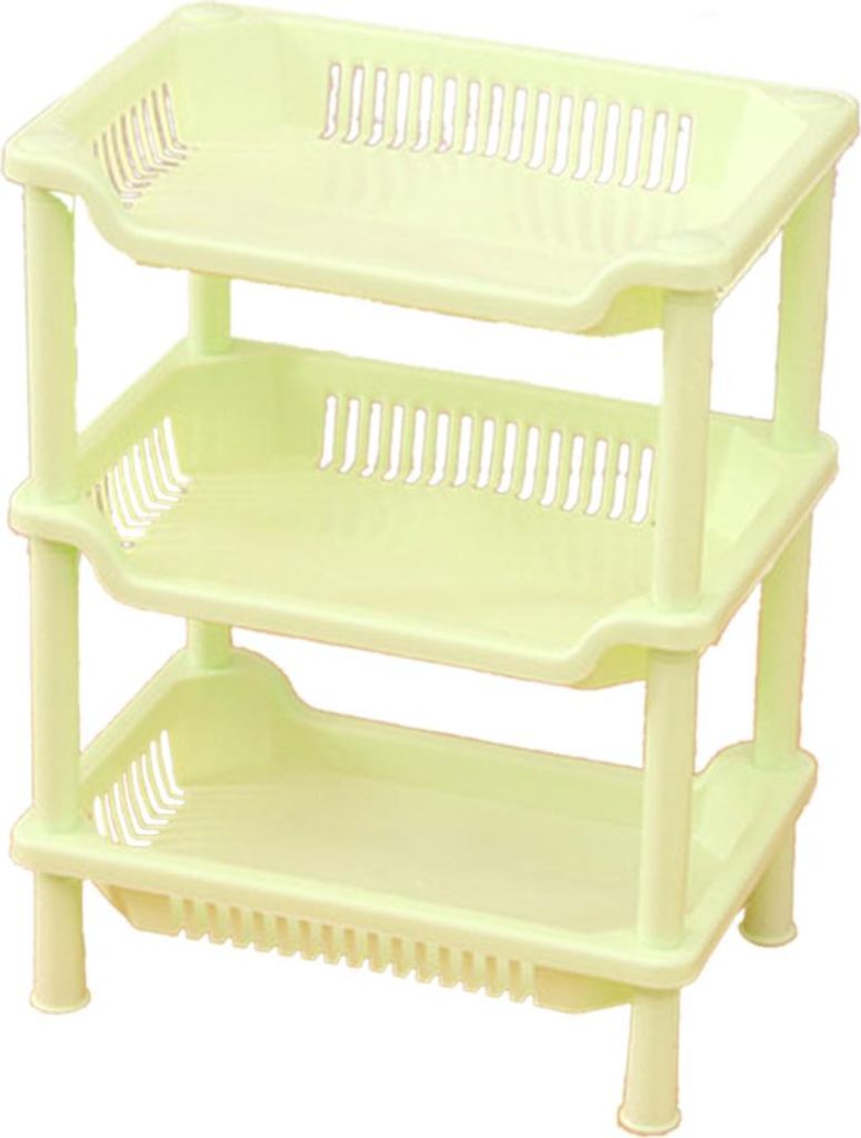 3-lagiges Badezimmer-Standregal, Badezimmerständer, PP-Landinstallation, Badezimmerregal, Lagerregale für Badezimmer und Küche