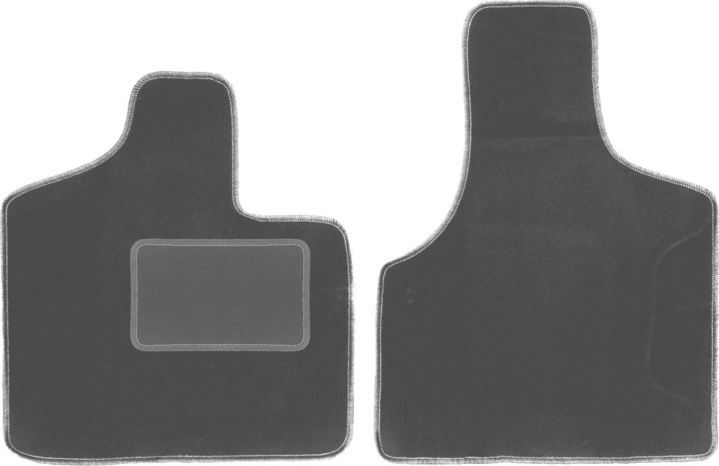 Fußmatten vorne: Dodge Caravan / Grand Caravan III 7-Sitzer (2001-2007)