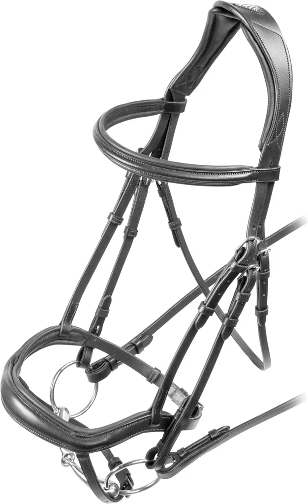 Briglia Velociti ER945 XFull Black | Design Ergonomico Shires