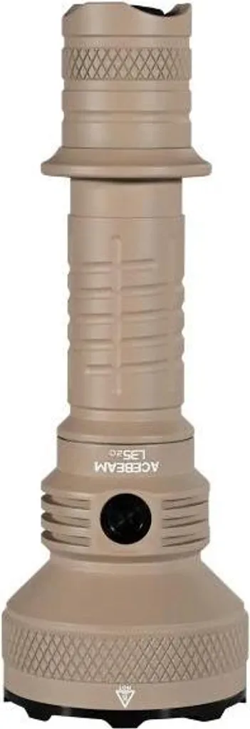 Lampe de poche LED rechargeable 5000 lm XHP70.3 désert et accu 21700