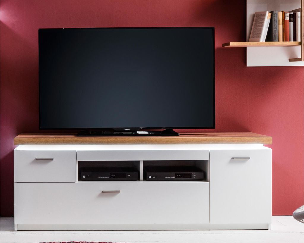 TV-Lowboard Unterschrank Fernsehtisch Wohnzimmerschrank HiFi Schrank "Chalki I"