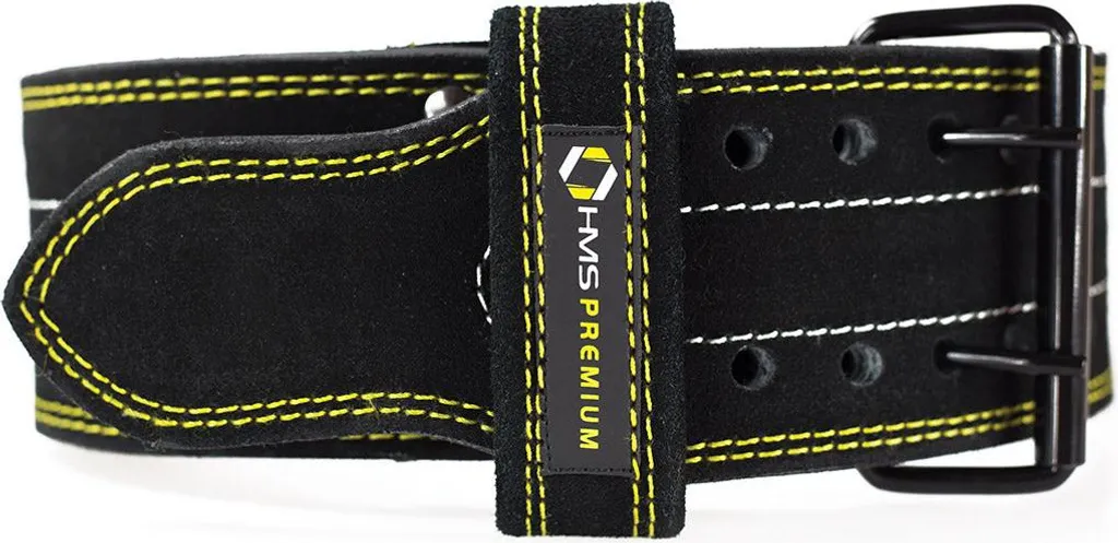 Ceinture de Force de Levage Power Belt Taille L en Cuir Renforcé - 4