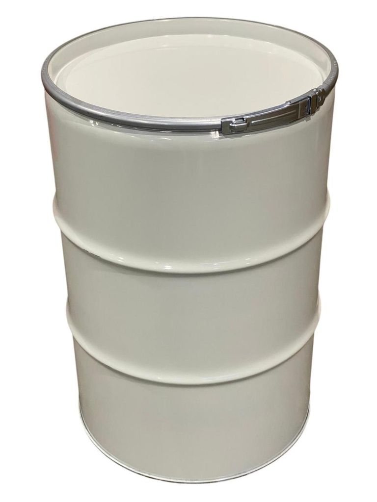 Metallfass 210 Liter Blechfass Fass Ölfass Tonne mit Deckel Produktbild 