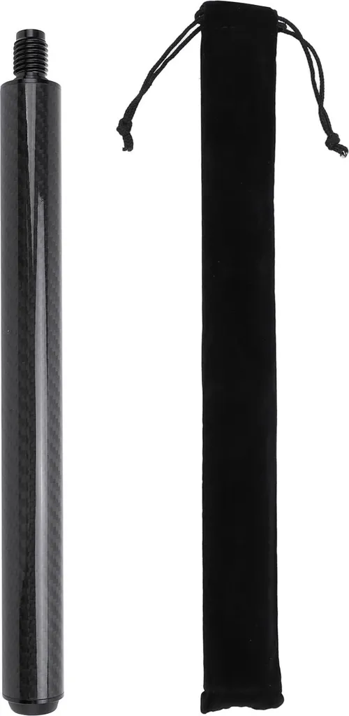 Extension Billard en Fibre de Carbone Ultralégère pour Queue Cuetec 12"