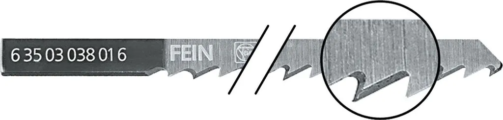 Set 5 Lame FEIN 88mm Legno per Taglio Fine - Ricambio Originale