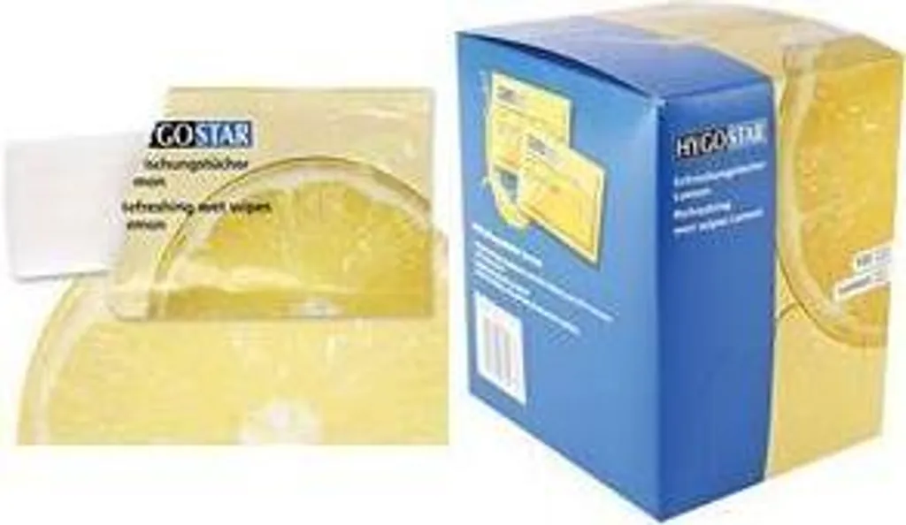 Boîte de Lingettes Viscose Citron pour une Fraîcheur Intense 31511