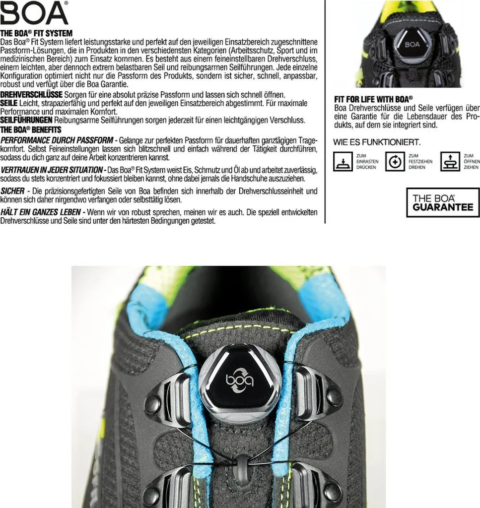 Chaussures de sécurité Cofra BURST S3 SRC avec serrage Boa® innovant