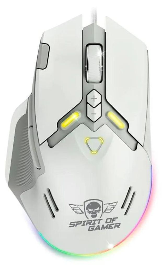 Spirit Of Gamer Elite M60 Mauspad Weiß Weiß One Size