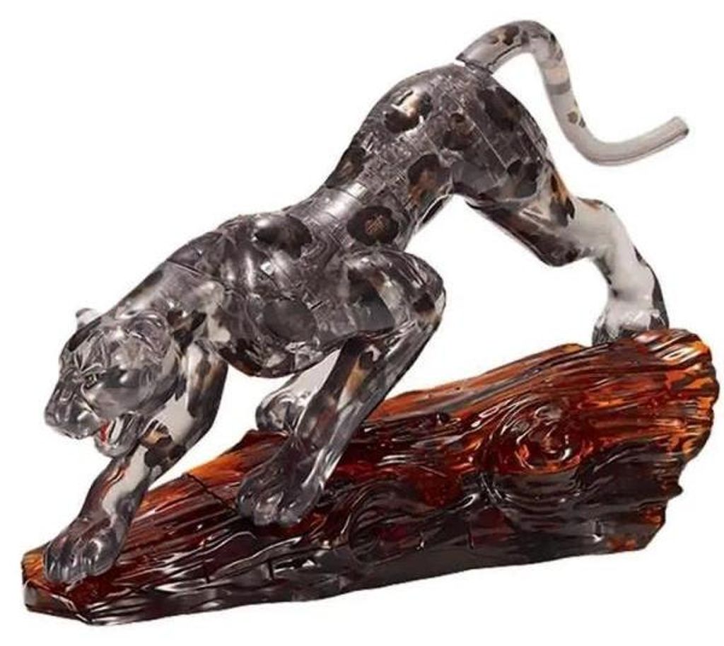 Kristallpuzzle - Panther (schwarz) Produktbild 