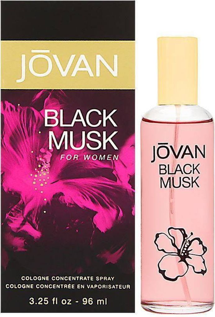 Jovan Black Musk for Women Eau de Cologne 96ml Produktbild 