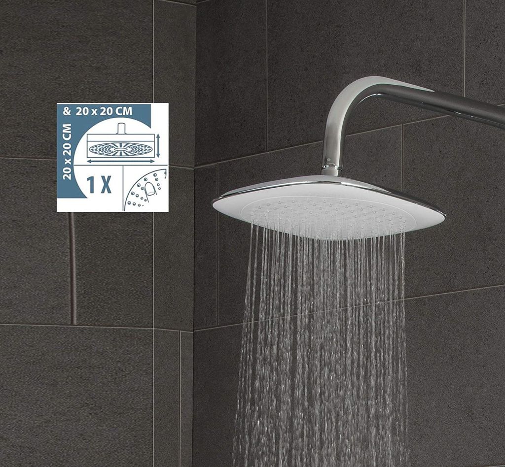 SCHÜTTE Duschset AQUASTAR, Regendusche ohne Armatur, Produktbild 3