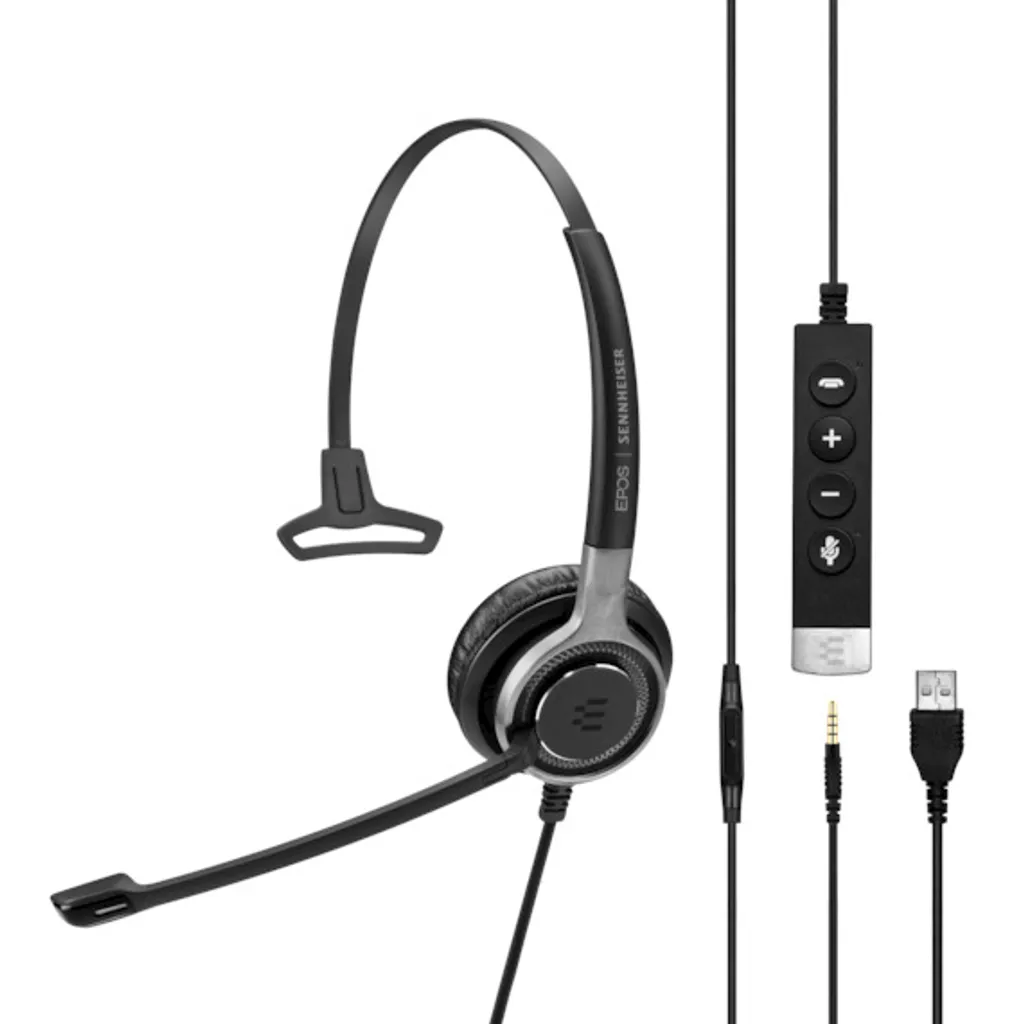 Casque Professionnel Epos Impact SC 635 USB avec Micro Anti-Bruit