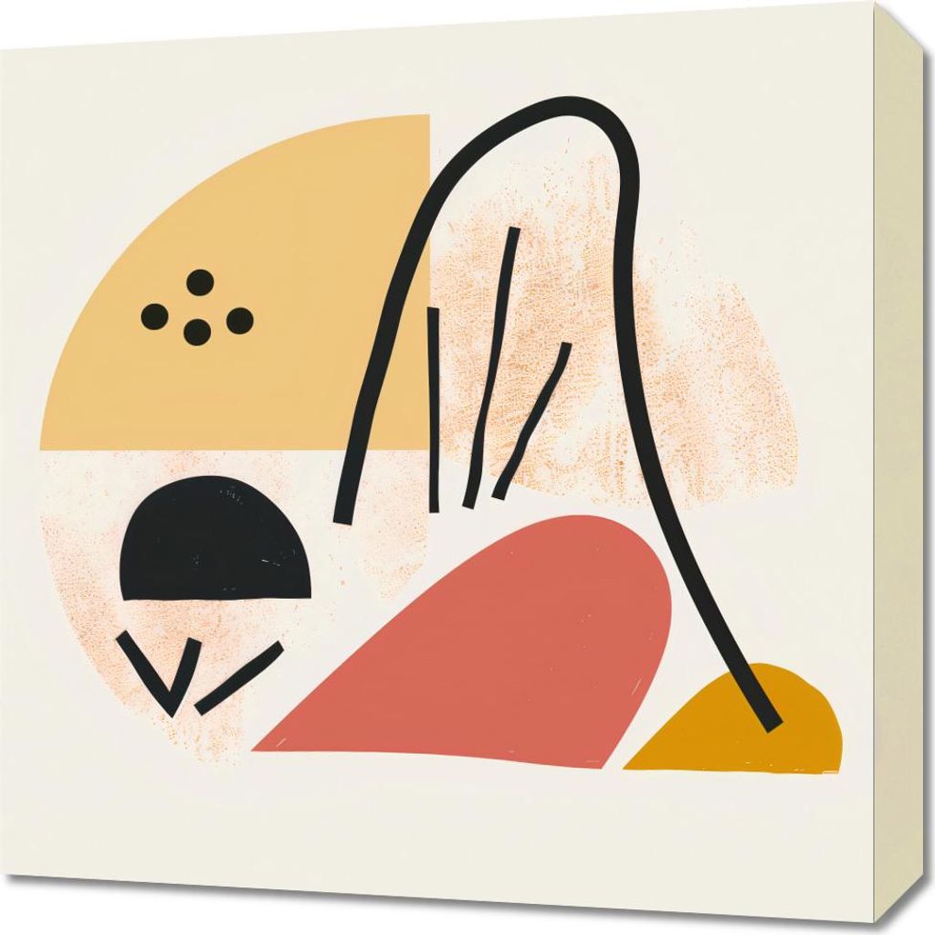 Bild 50x50cm Geformte Symphonie