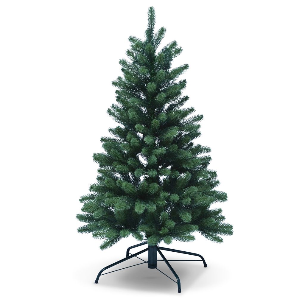 Künstlicher Weihnachtsbaum 120 cm in Halbform grün    393408 