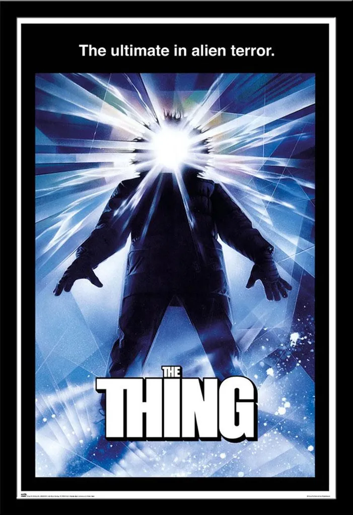 Affiche The Thing Encadrée Cadre Amovible Shinsuke® Vitre Haute Clarté