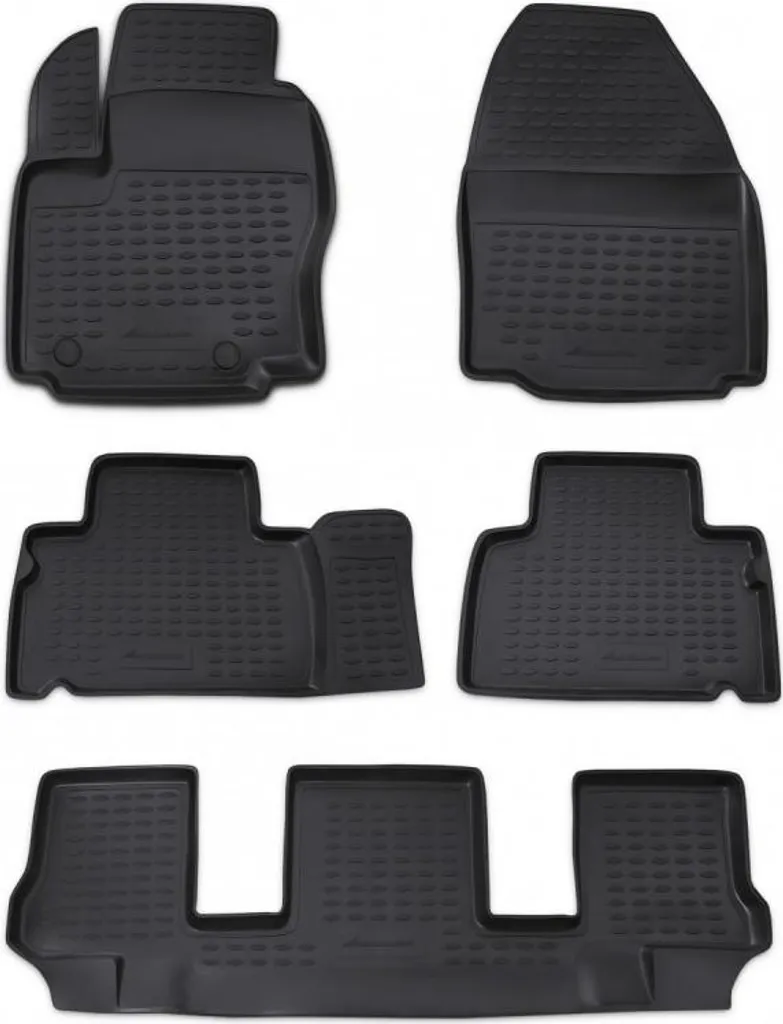 Tappetini Gomma Heavy Duty Ford Galaxy 2006-2015 Novline 7 Posti