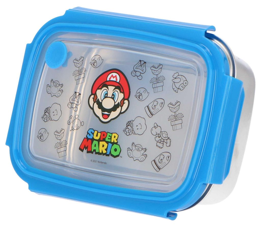 Scooli Super Mario, Brotdose, Kind, Mehrfarbig, Abbildung, Produktbild 