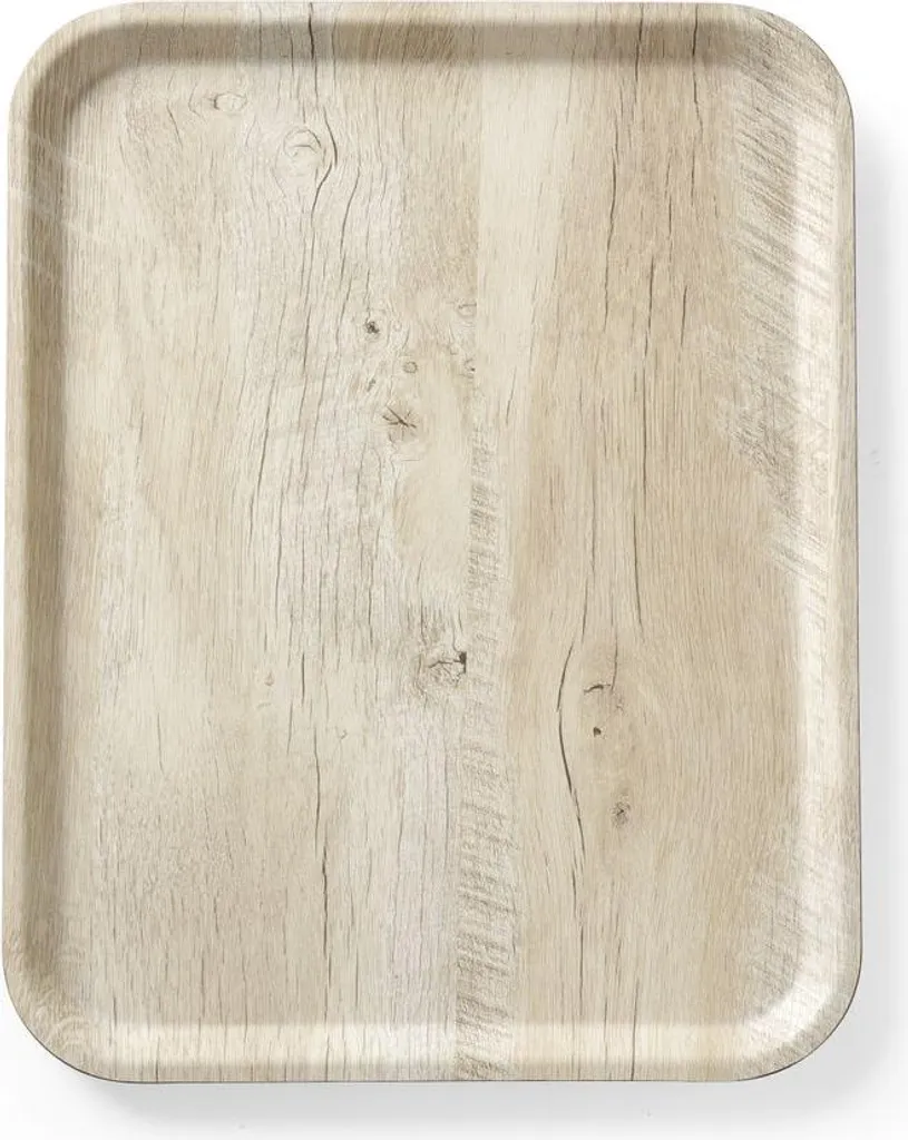 Vassoio Shabby Chic Melamina AmerBox Legno 33x43 - Casa e Party