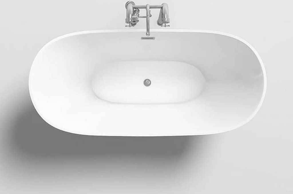 Freistehende Badewanne Ovalo 170 x 80 x 72 cm Produktbild 6