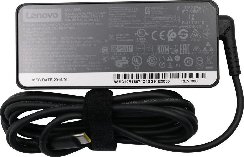 Lenovo 65-W-Standard-Netzteil, USB-C
