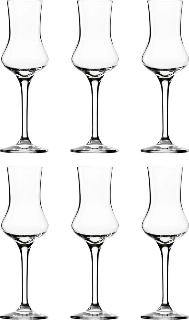 Kieliszki do grappy - Zestaw 6 - 90 ml, do degustacji i Zdjęcie produktu 