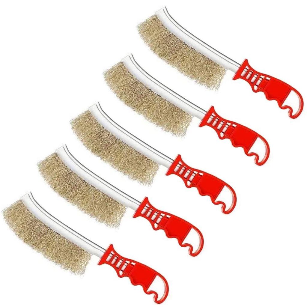 5x Drahtbürste Stahlbesen Bremsenbürste Stahlbürste Produktbild 