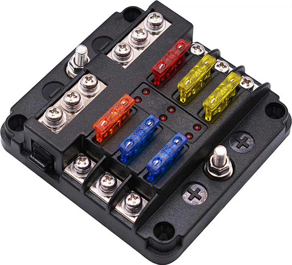 Scatola Fusibili LED Custom per Auto e Yacht - Design e Sicurezza